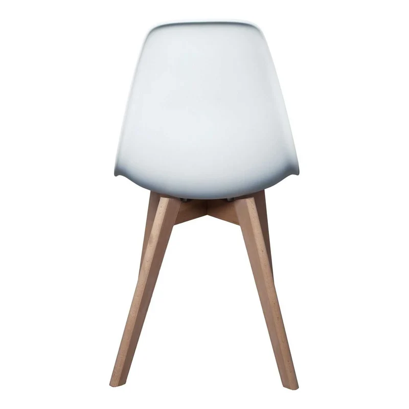 CHAISE SCANDINAVE COQUE PP BLANCHE
