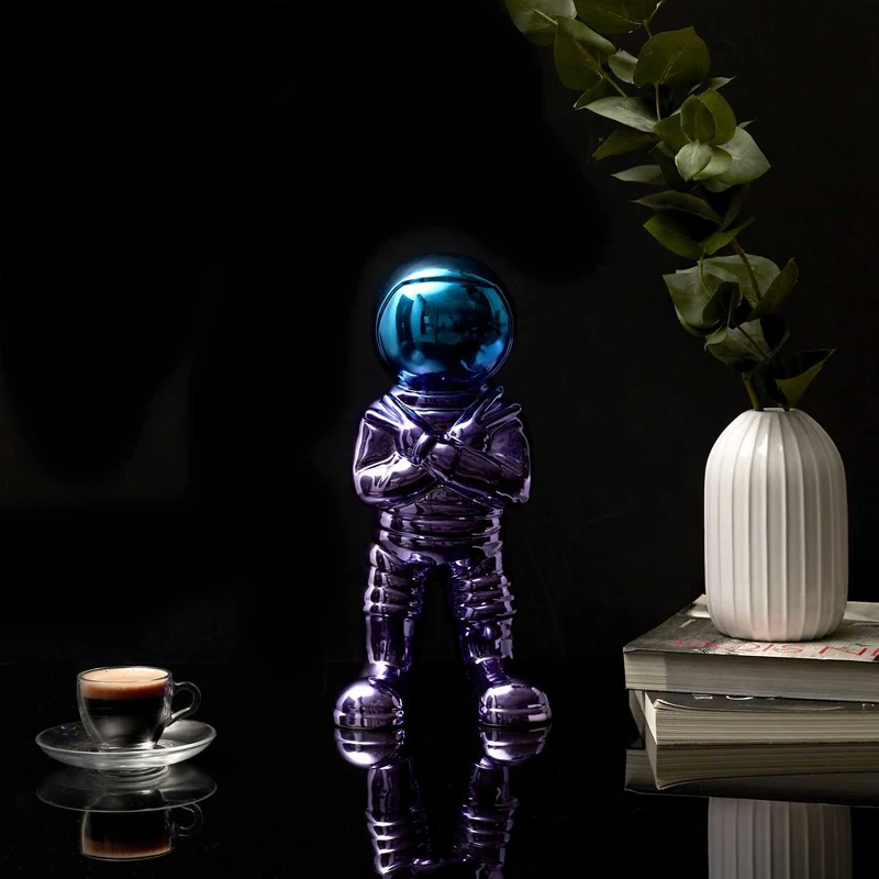 ASTRONAUTE ELECTROPLATE H33CM