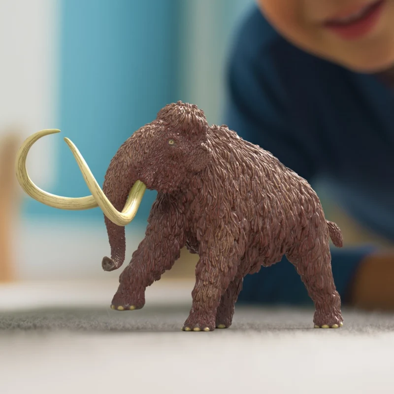 Schleich Dinosaurs Mammoth Realistic Prehistoric Ice Age Animal Toy Figure