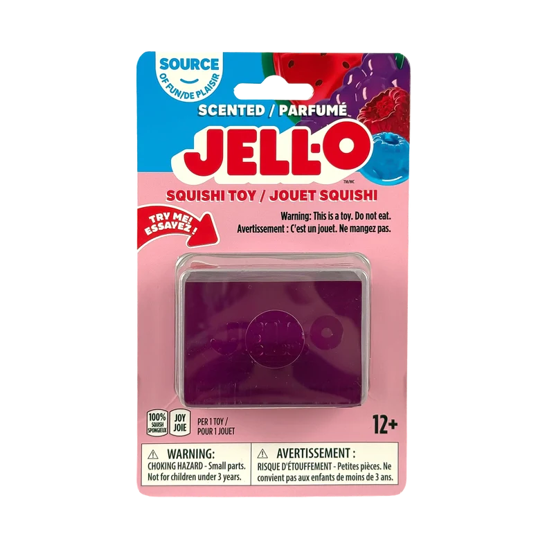 Scented Jello-O Squishy Toy - Scented