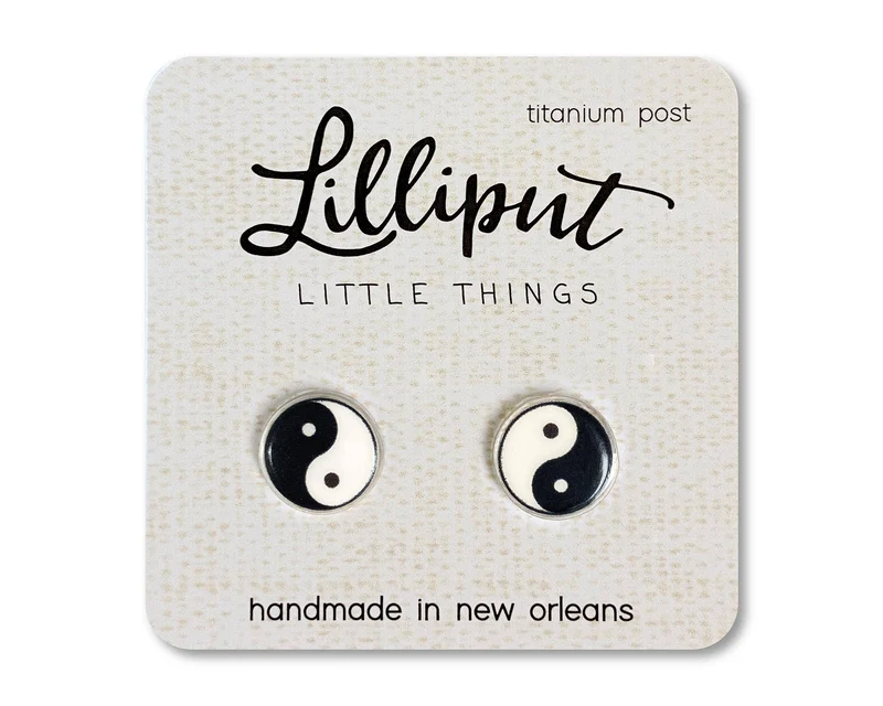 Lilliput Yin Yang Earrings