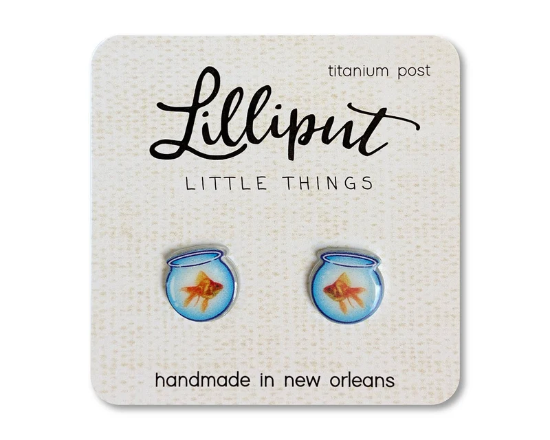 Lilliput Fish bowl Earrings