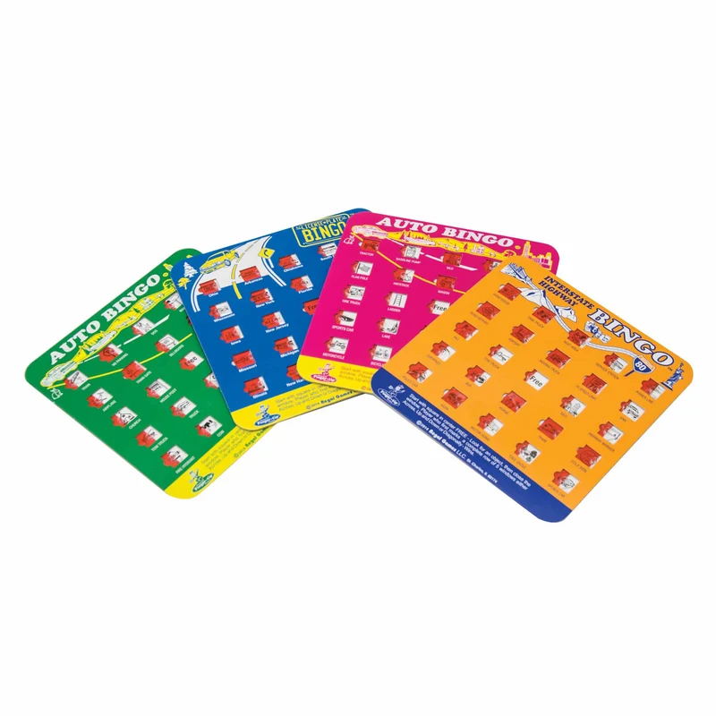 Schylling Original Travel Bingo Reusable Game Board for Road Trips