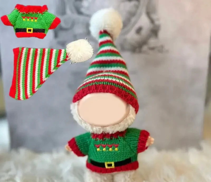 Labubu Christmas Elf Outfit