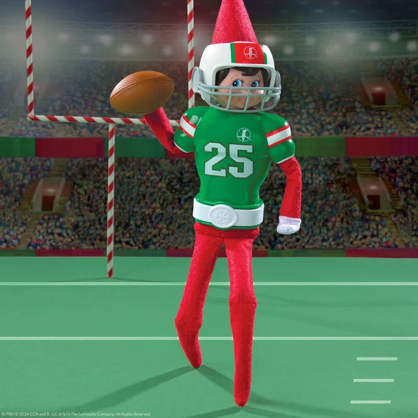 Elf On The Shelf Claus Couture Collection Touchdown Tidings Outfit Set