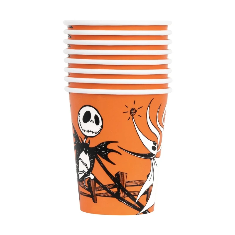 Nightmare Before Christmas Party Paper Cups, 9 Oz, 8 Count