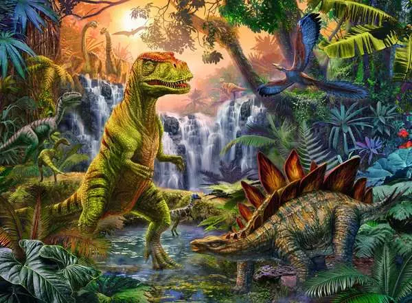 Ravensburger Dinosaur Oasis 100 XXL Piece Jigsaw Puzzle for Kids