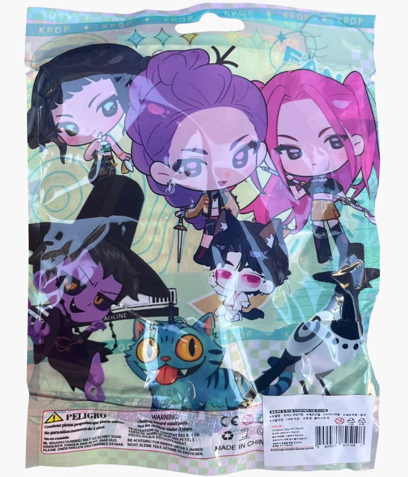 KPop Demon Hunters Series 1 Blind Bag Keychain Collectible Mystery Figure