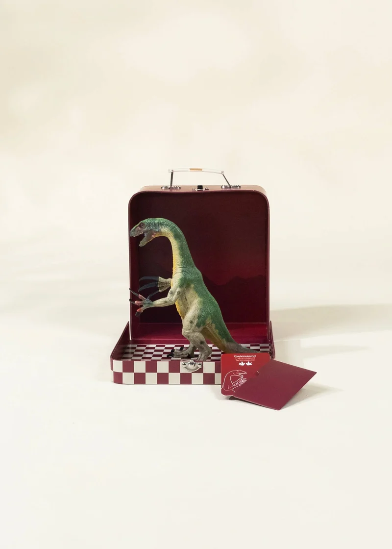 Therizinosaurus Dinosaur in a Collectible Box