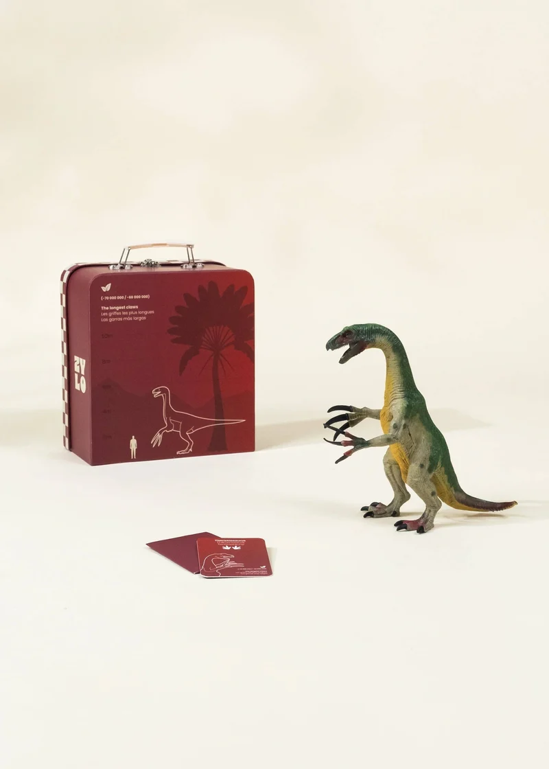 Therizinosaurus Dinosaur in a Collectible Box