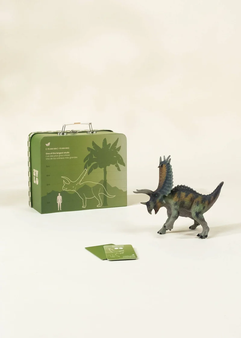 Pentaceratops Dinosaur in a Collectible Box