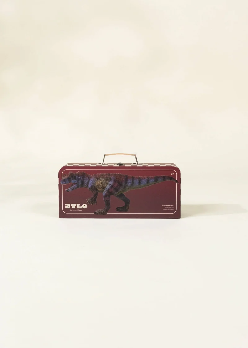 Ceratosaurus Dinosaur in a Collectible Box