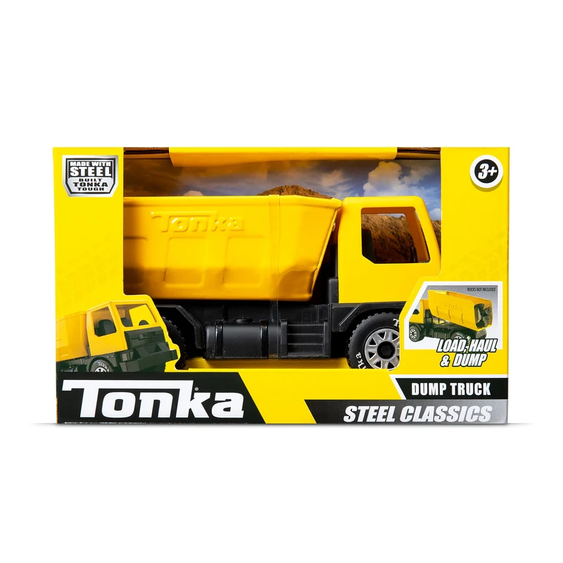 Tonka Steel Classics Rugged Construction Vehicle Assortment Set