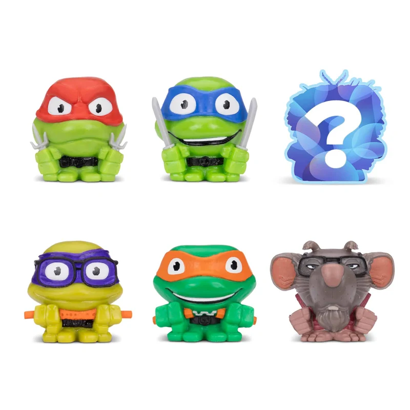 Mash'ems Teenage Mutant Ninja Turtles Mutant Mayhem Squishy Mystery Figure
