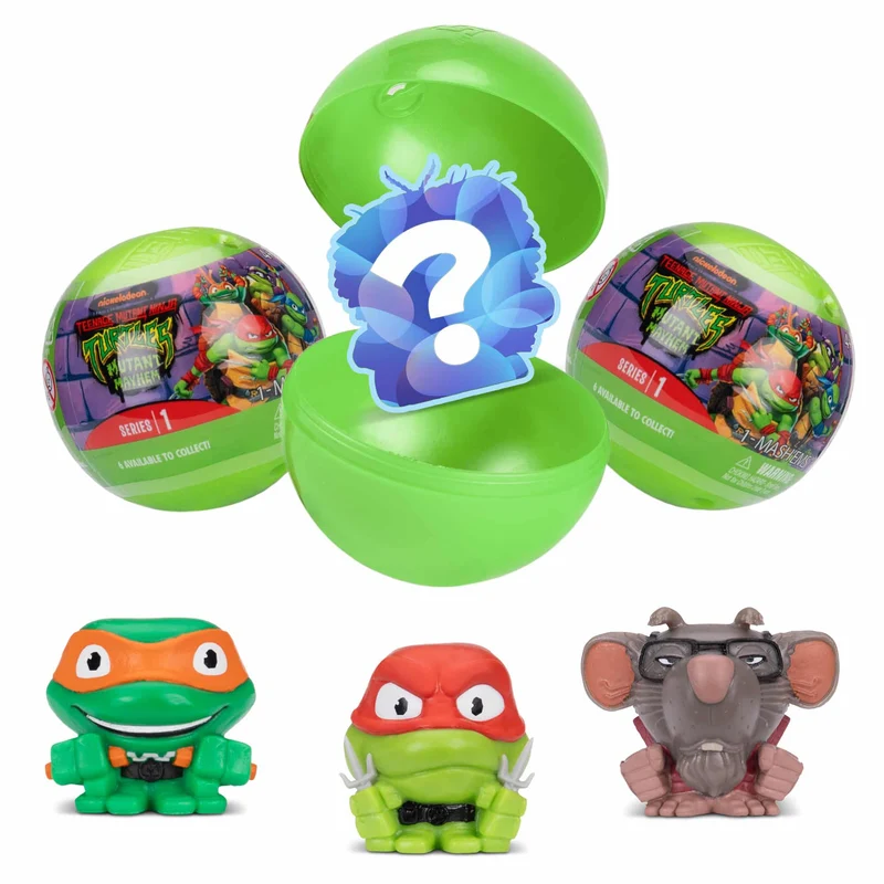 Mash'ems Teenage Mutant Ninja Turtles Mutant Mayhem Squishy Mystery Figure