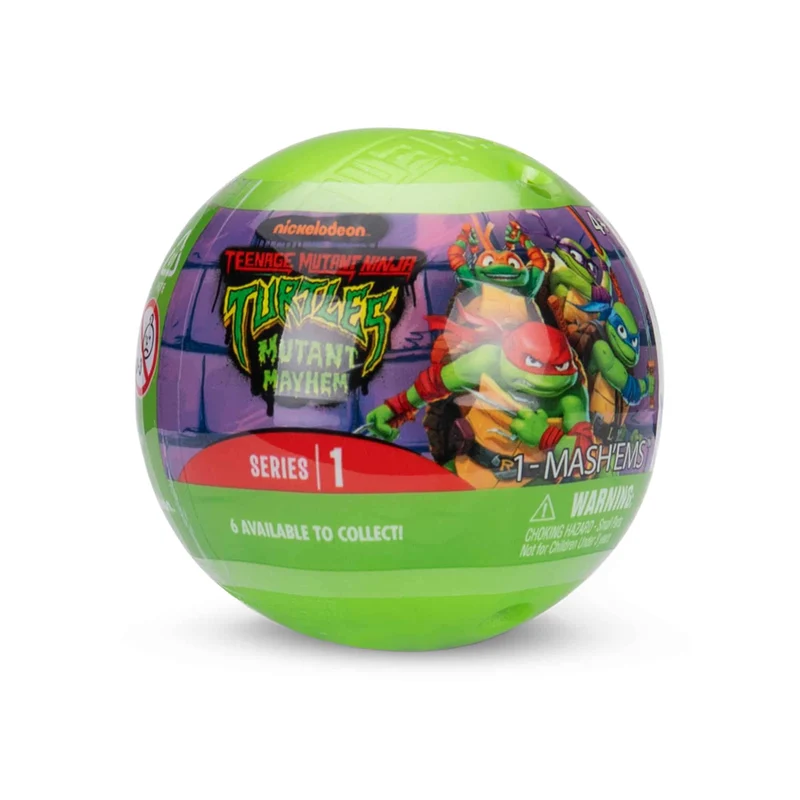 Mash'ems Teenage Mutant Ninja Turtles Mutant Mayhem Squishy Mystery Figure