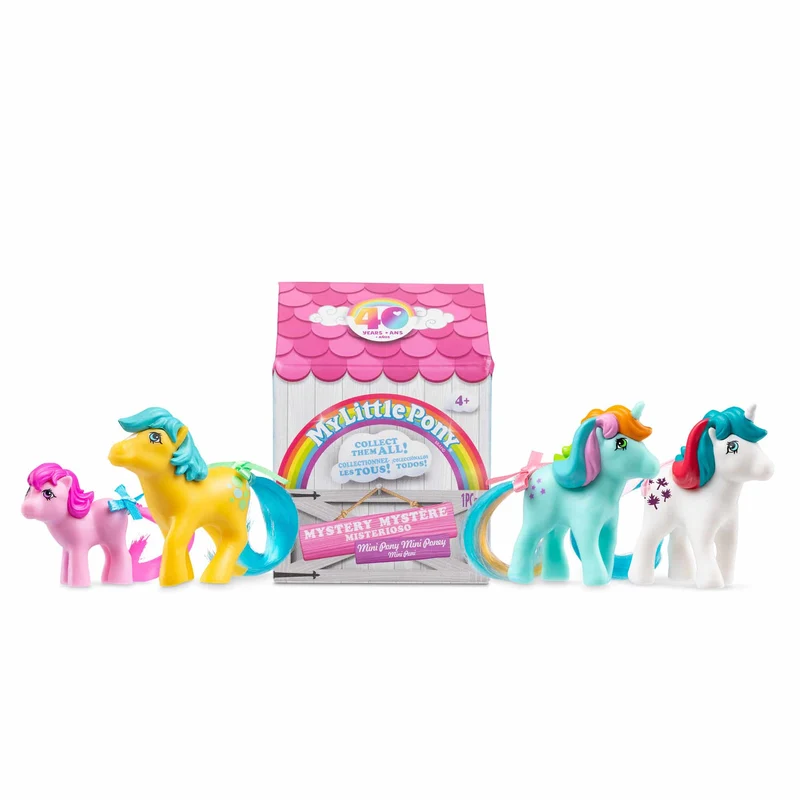 My Little Pony Surprise 3-Inch Mini Figures with Brushable Hair