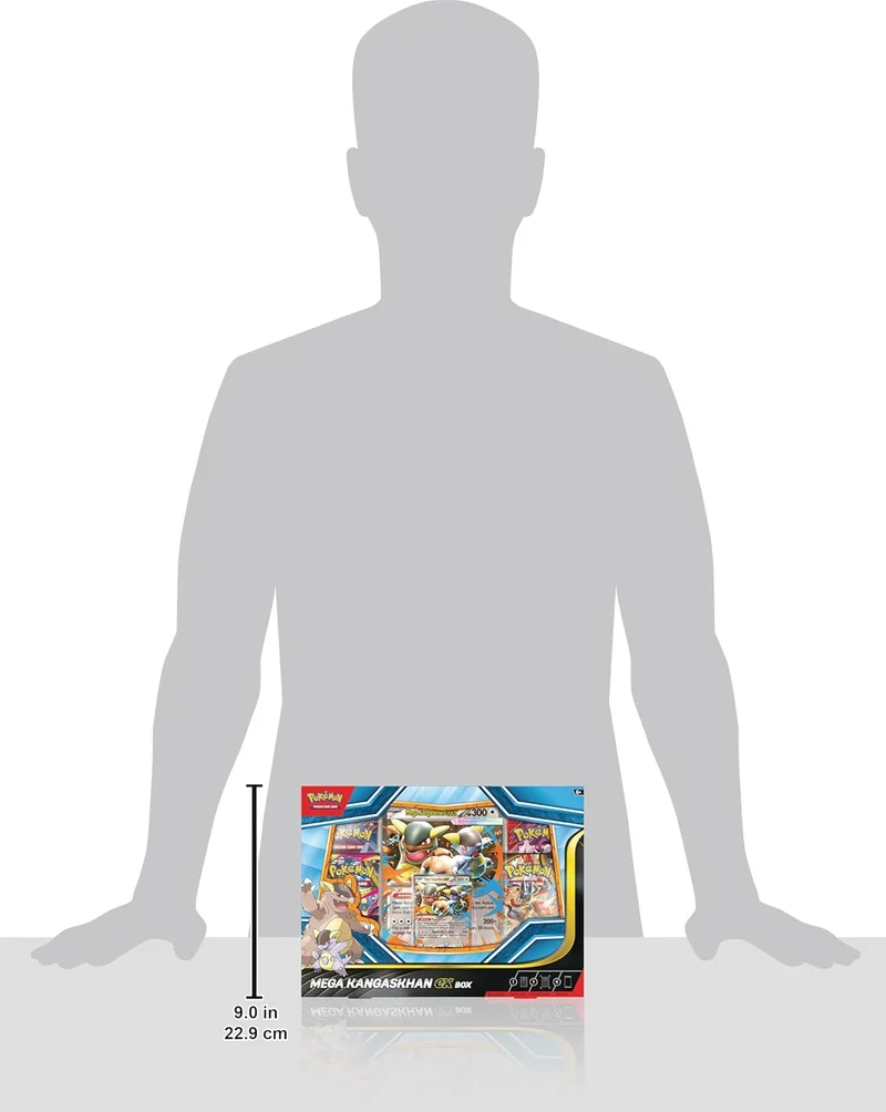 Pokémon TCG Mega Kangaskhan ex Box: Collectible Cards, Promo & Booster Packs