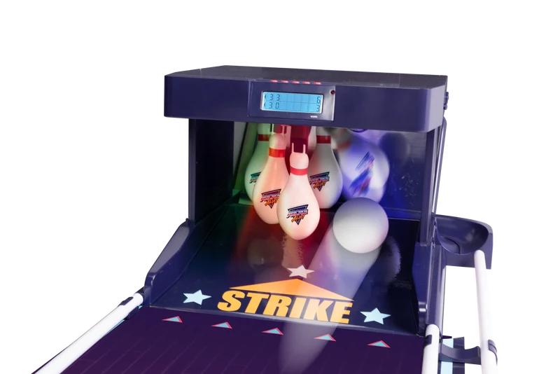 Arcade Alley Laser Bowlercade: Retro Home Electronic Bowling Game for Family Fun