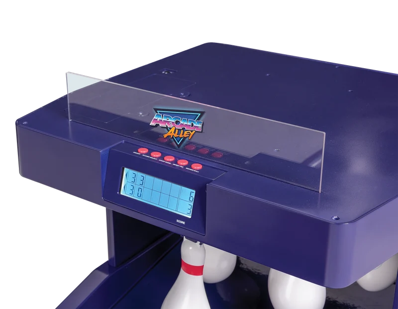 Arcade Alley Laser Bowlercade: Retro Home Electronic Bowling Game for Family Fun