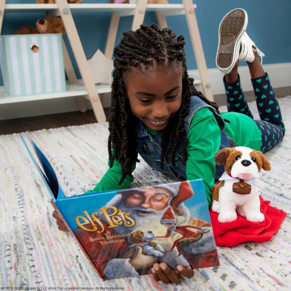 Elf Pets: A St. Bernard Tradition Pet Plush and Book