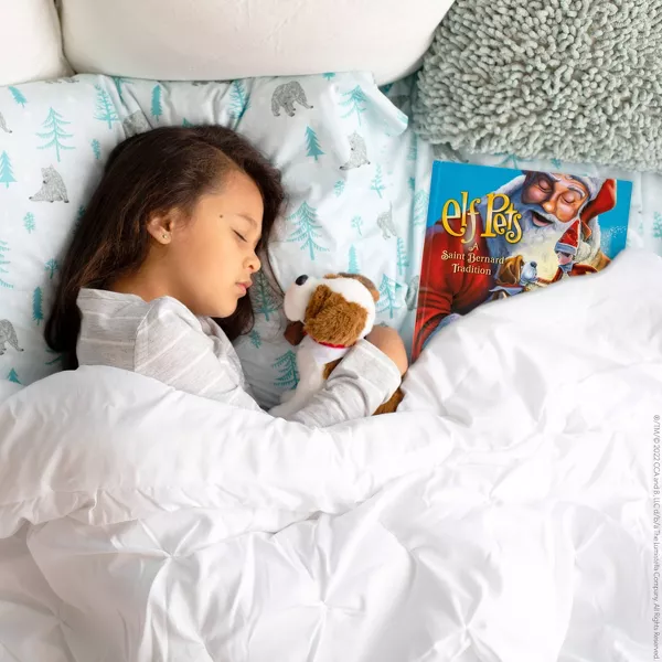 Elf Pets: A St. Bernard Tradition Pet Plush and Book