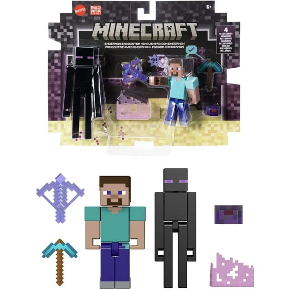Minecraft Enderman Encounter Figurines