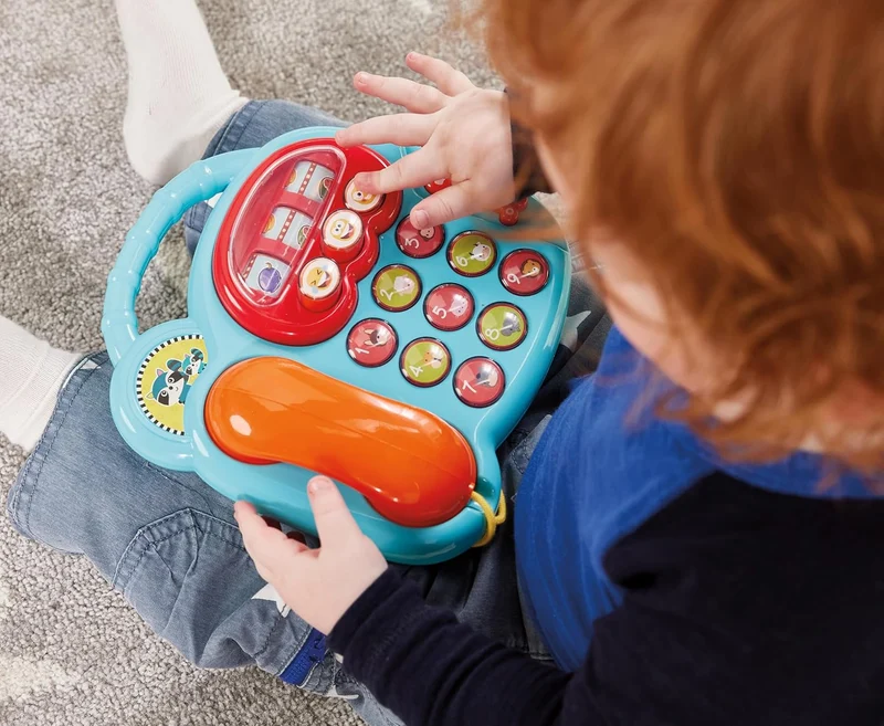 Kidoozie Animal Activity Phone Interactive Toddler Musical Toy with Sounds
