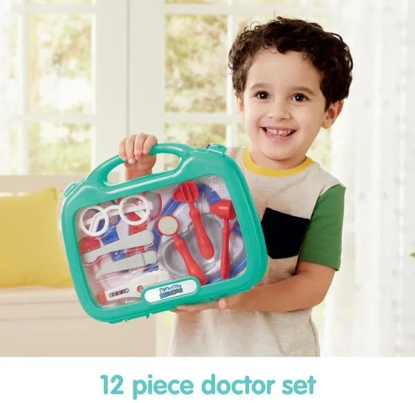 Kidoozie My First Doctor's Kit 12 Piece Pretend Play Medical Set