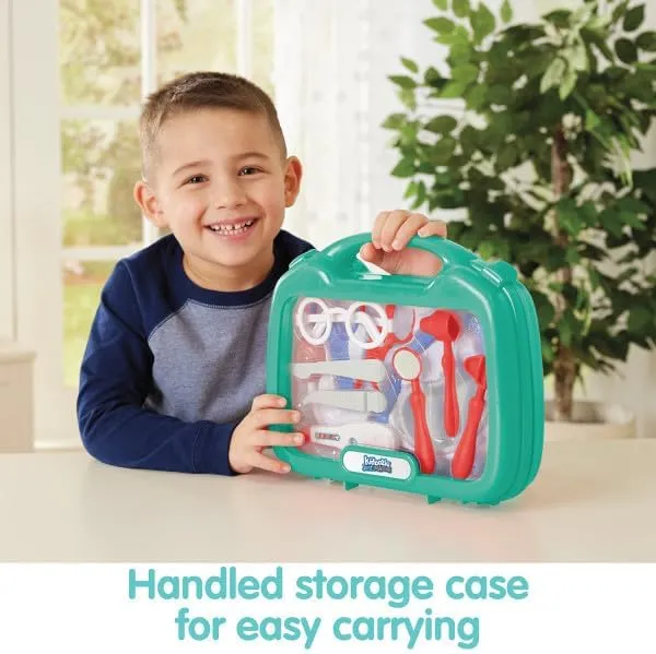 Kidoozie My First Doctor's Kit 12 Piece Pretend Play Medical Set