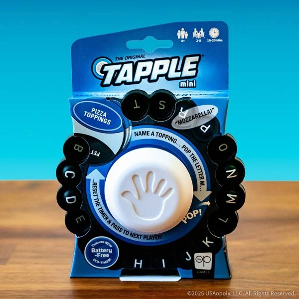 The Op Games Tapple Mini Board Game