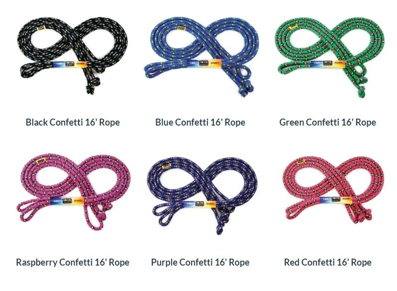 16 FT JUMP ROPE CONFETTI