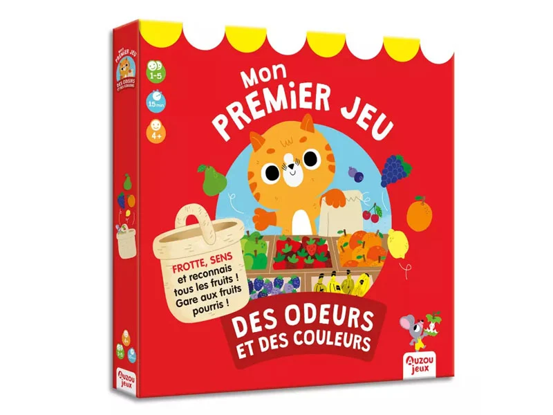 Mon premier jeu des odeurs et des couleurs - Auzou