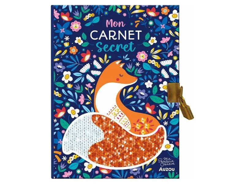 Mon carnet secret - Sequins réversibles - Auzou