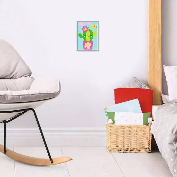Ravensburger CreArt Little Cactus Paint by Number Kit for Kids