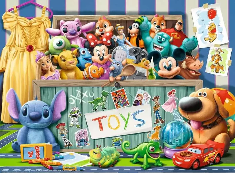 Ravensburger Toybox Collection 100 XXL Piece Disney Pixar Jigsaw Puzzle