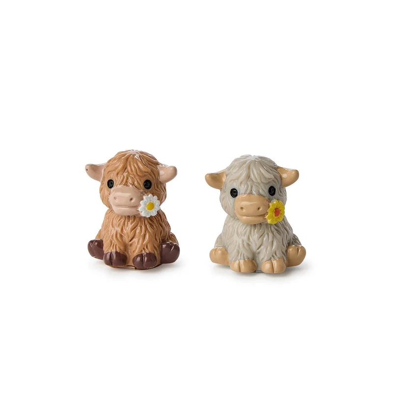 Highland Cow Milkshake Scented Lip Gloss Set