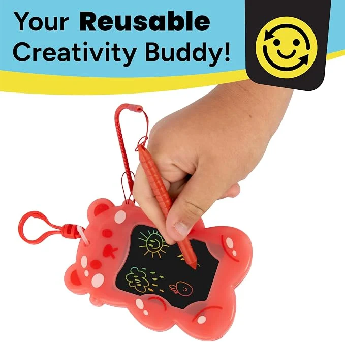 Sketch Pals Gummy Bear Clip Red, Green or Blue