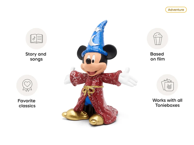 Disney Fantasia Tonie: Magical Music Storytelling Figurine for Toniebox Fun