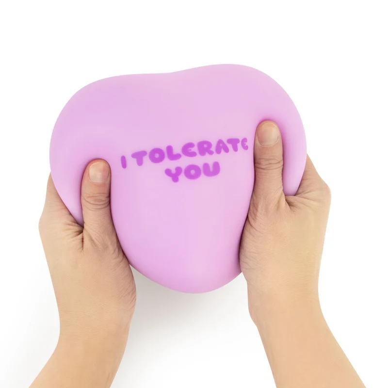 Jumbo Slow Rising Squishy Hearts Stress Relief Sensory Toy