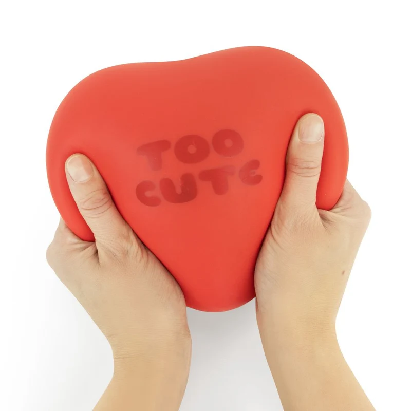Jumbo Slow Rising Squishy Hearts Stress Relief Sensory Toy