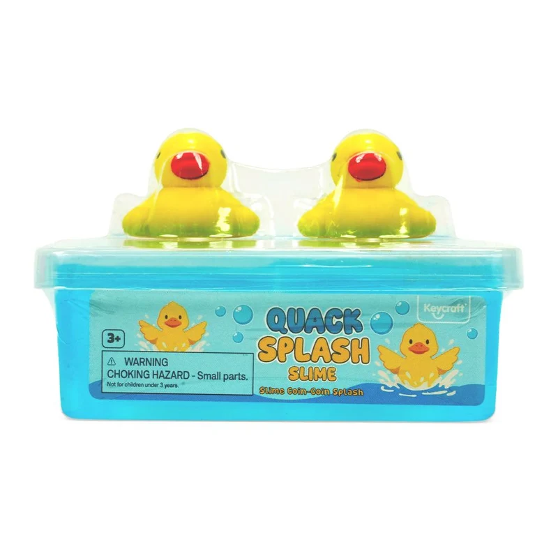 Quack Splash Duck Pond Slime with Two Toy Ducklings