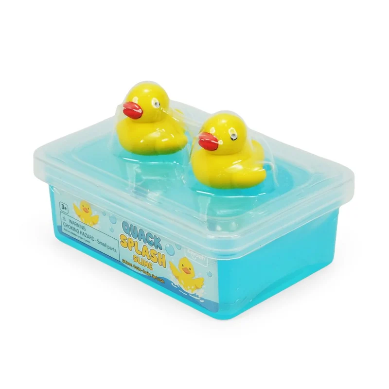 Quack Splash Duck Pond Slime with Two Toy Ducklings