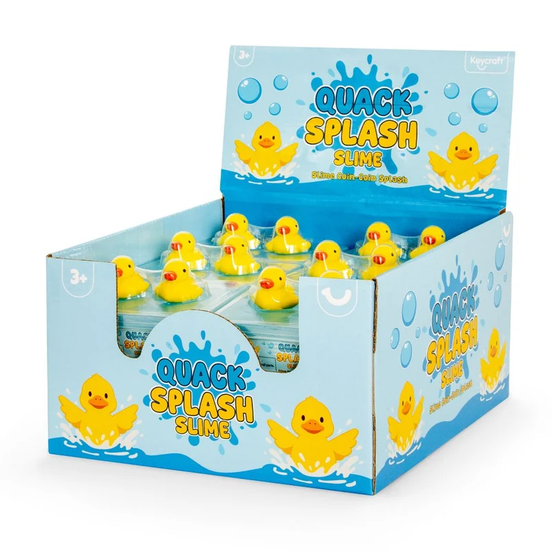 Quack Splash Duck Pond Slime with Two Toy Ducklings