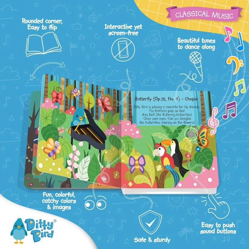 Ditty Bird Classical Music Sound Book
