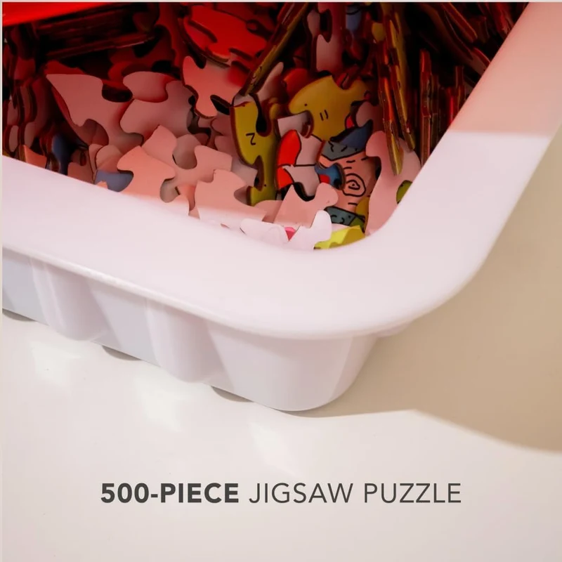 Whataburger Fancy Ketchup 500 Piece Jigsaw Puzzle Picnic Scene