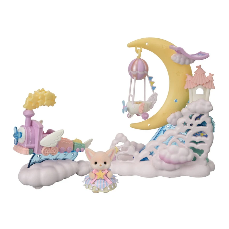 Calico Critters Daydream Parade Playset with Fennec Fox Baby Figure
