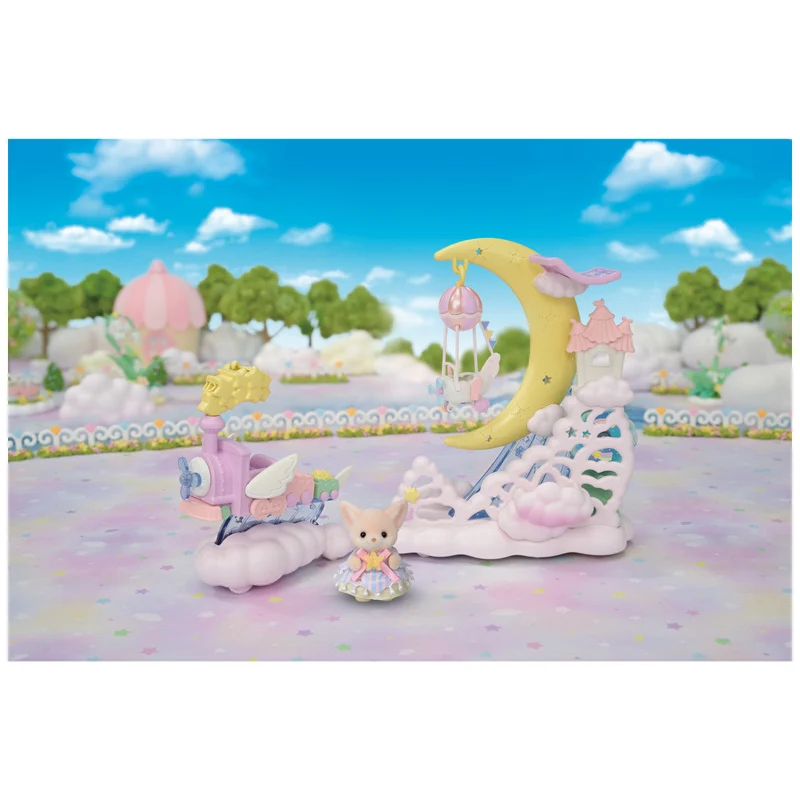 Calico Critters Daydream Parade Playset with Fennec Fox Baby Figure