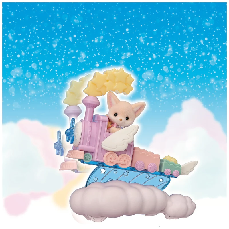 Calico Critters Daydream Parade Playset with Fennec Fox Baby Figure