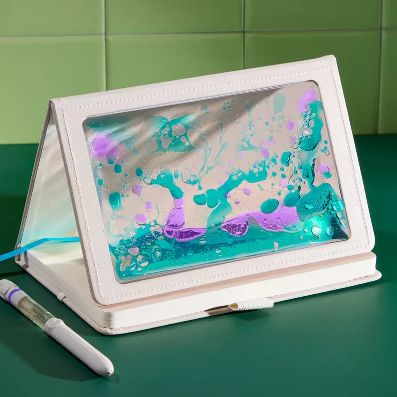 "Shake It Up: Meadow" Sensory Journal with Tactile Cover and Embossed Paper